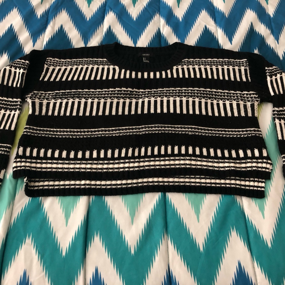 Cropped sweater